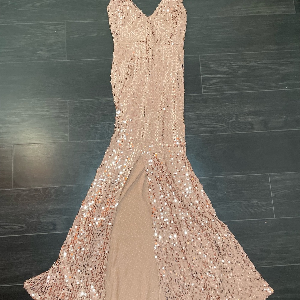Elegant Sequin Gown